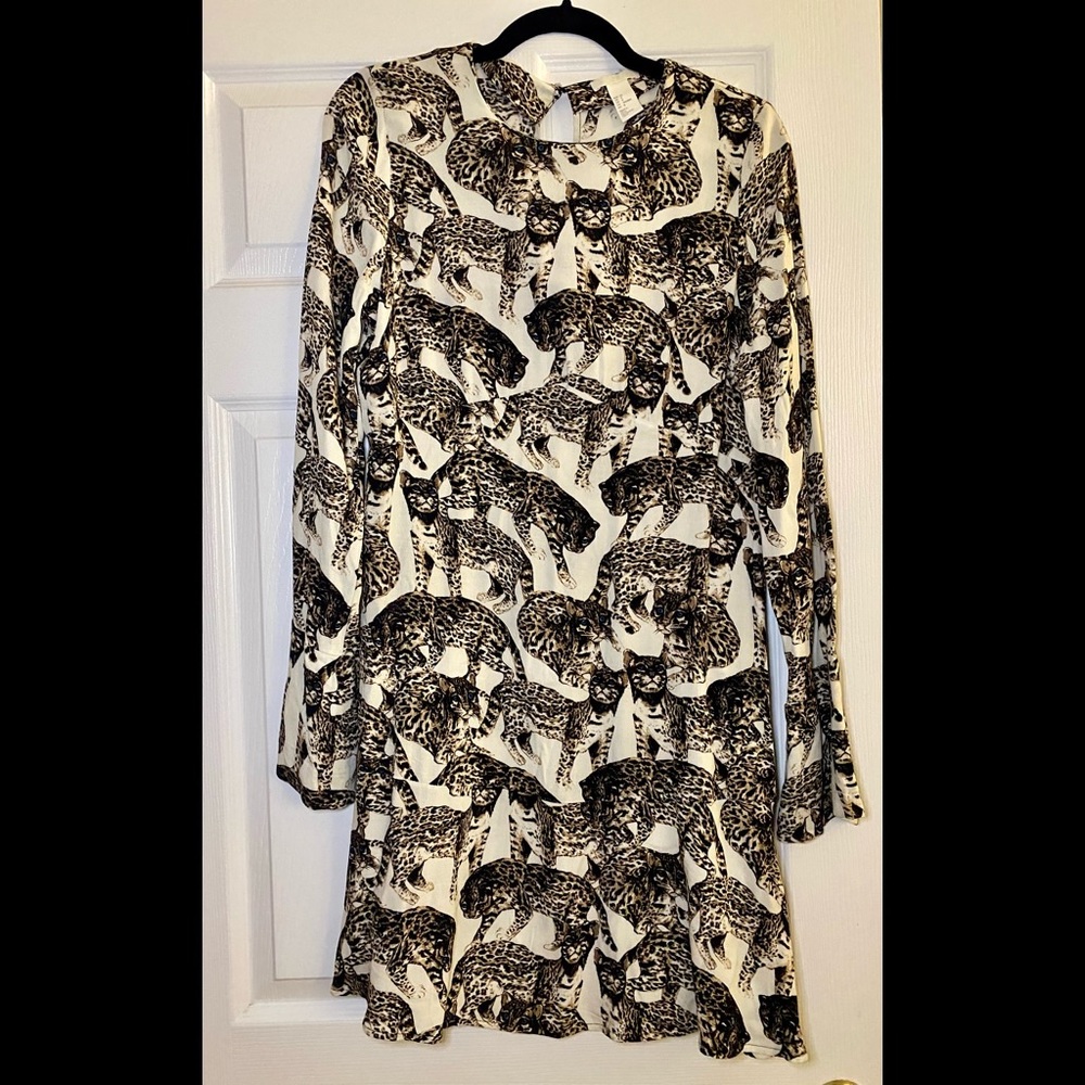 H&M Bengal patterned dress Size 8 new w/out tags